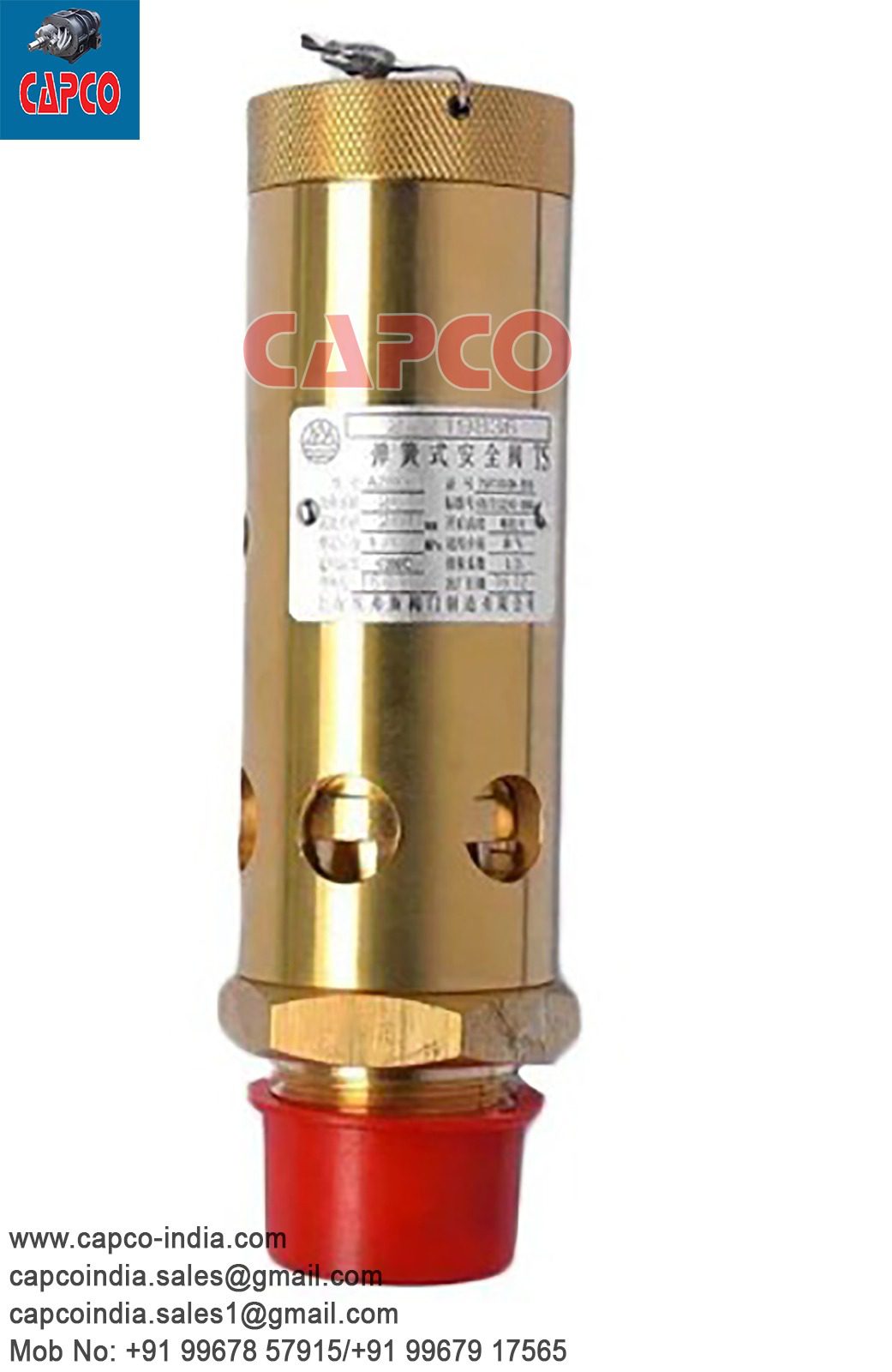 SAFETY VALVE - 0830100822
