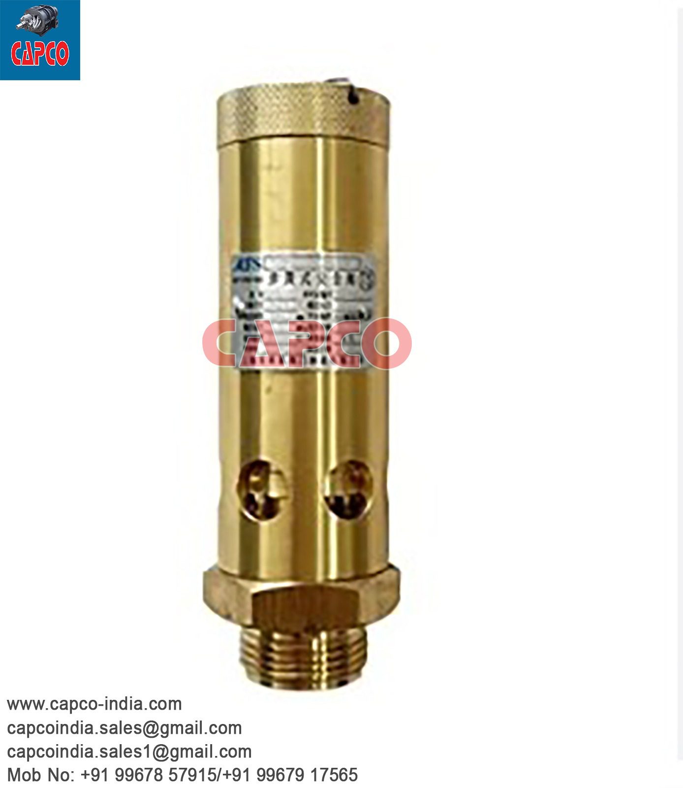 SAFETY VALVE