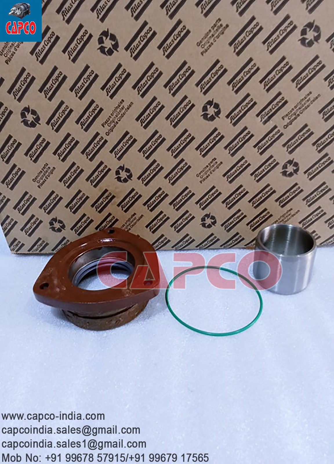 SHAFT SEAL KIT SEAL, BUSH AND OEM FLANGE - 2901050200 WITH OEM COVER