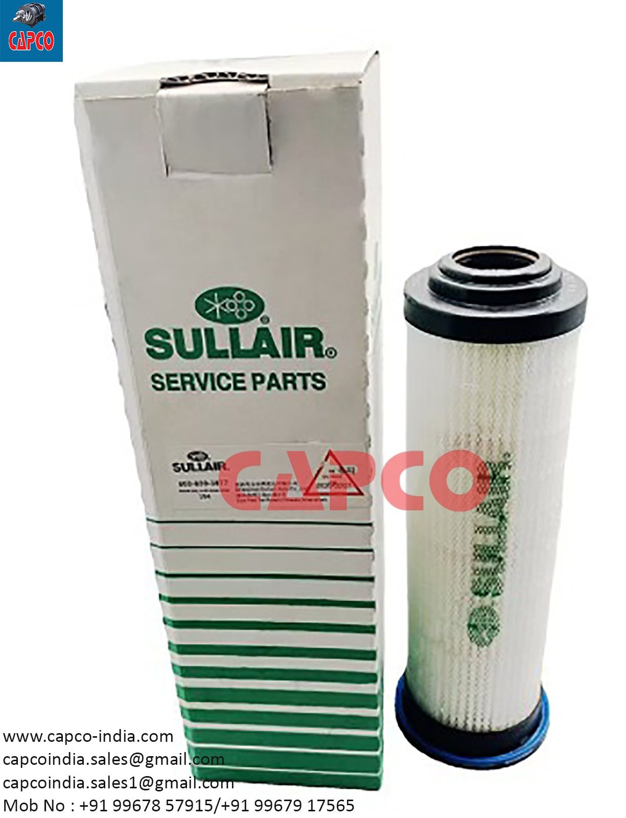 OIL FILTER - 02250155-709 SULLAIR PRINT