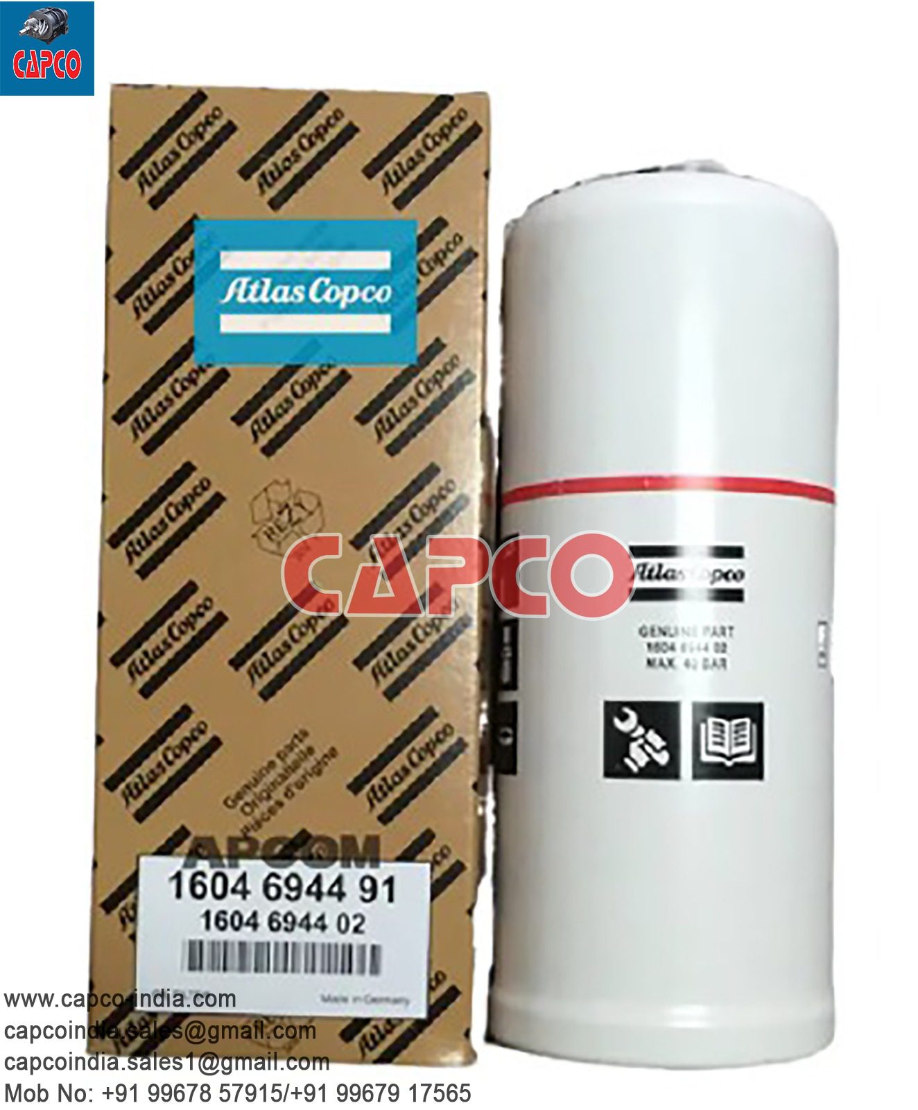 OIL FILTER - 1604694402 ATLAS PRINT