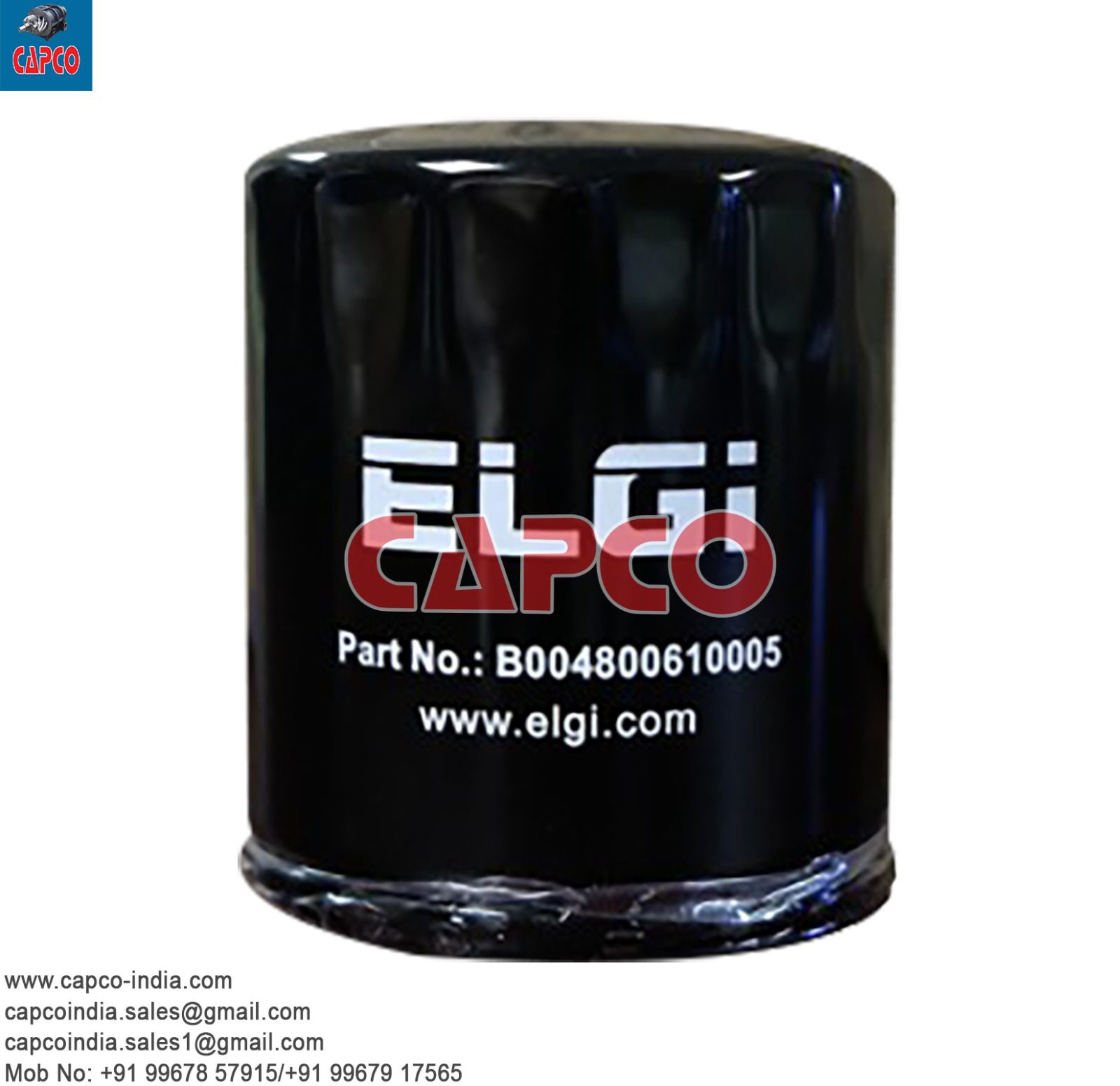 OIL FILTER - B004800610005 ELGI PRINT