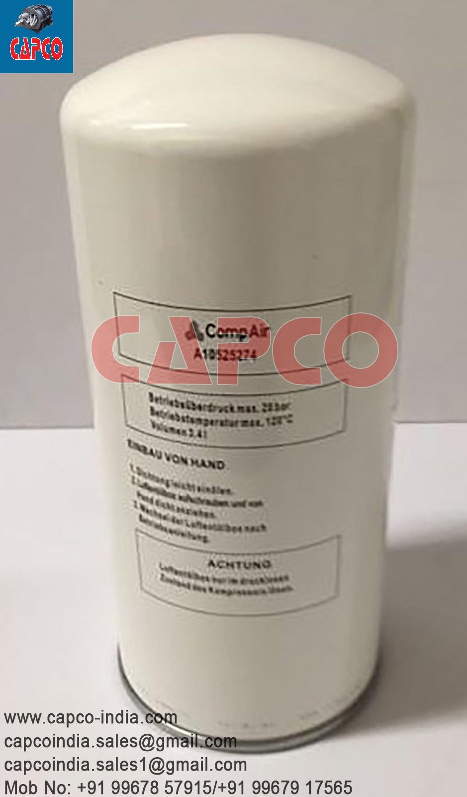 OIL SEPARATOR - A10525274 COMPAIR PRINT