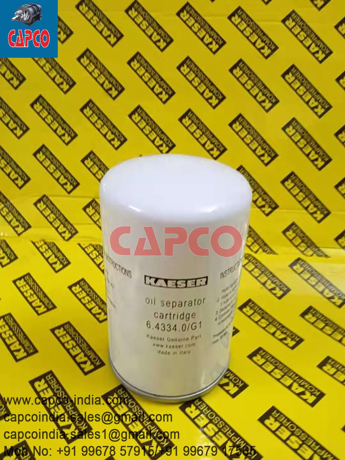 OIL SEPARATOR - 6.4334.0 KAESER PRINT